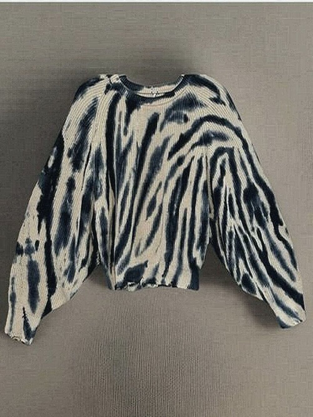 YFB Sweater Cropped Women's Small Young Fabulous & Broke 100% Cotton Shaka SoCal